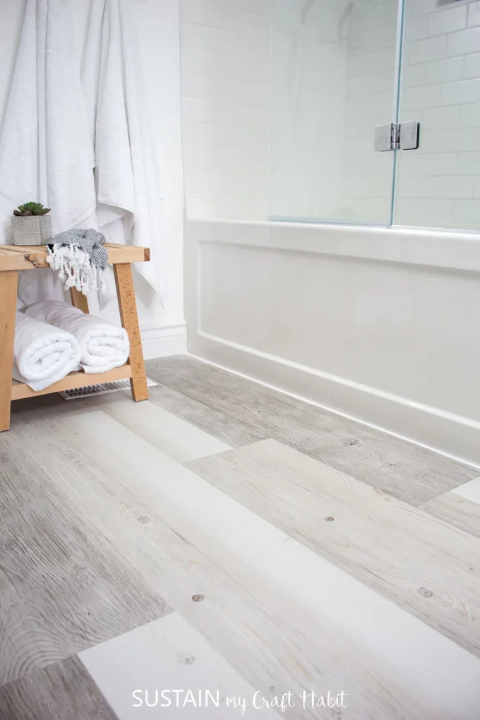 Installing Vinyl Plank Flooring, How To Install Vinyl Plank Flooring In Bathroom Around Toilet