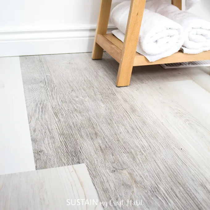 Installing Vinyl Plank Flooring, Laminate Flooring Over Tile In Bathroom