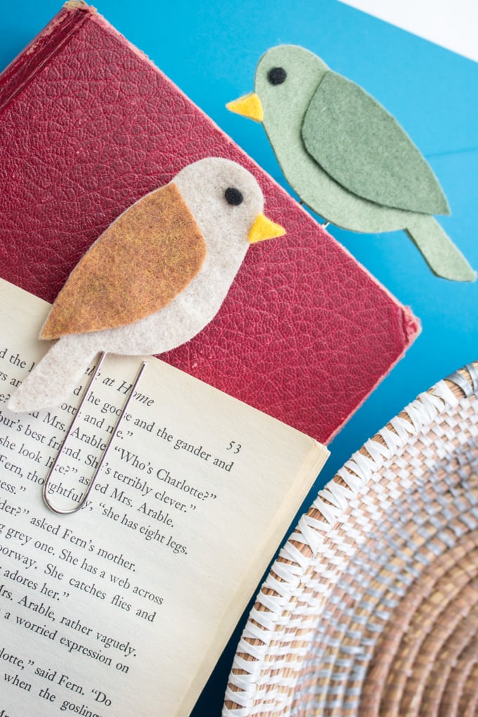 Tweety Felt Bird DIY Bookmarks – Sustain My Craft Habit