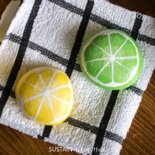 Pretty Painted Rock Snowflakes Sustain My Craft Habit