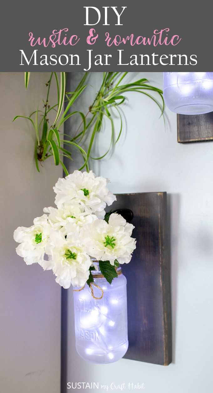 mason jar lanterns