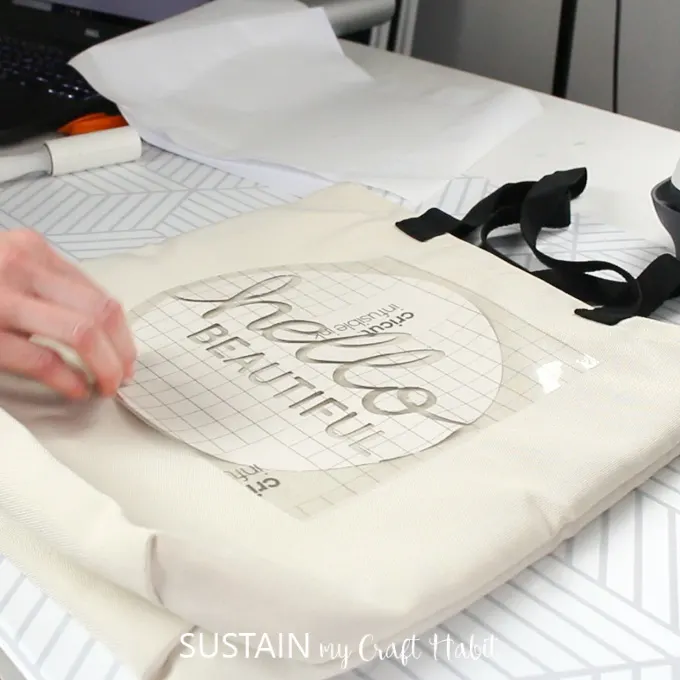 Cricut: How to Make a Hello Beautiful Infusible Ink Tote Bag