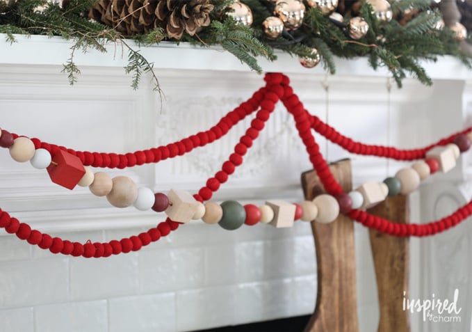 DIY Christmas garland