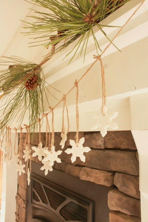 DIY Christmas garland