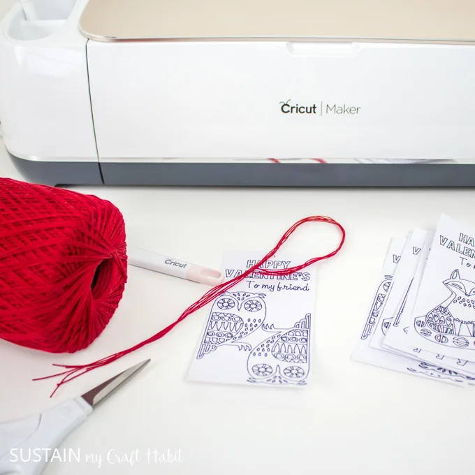 cut embroidery floss
