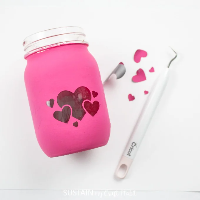 Chalk Paint Heart Candle Holder • Mabey She Made It