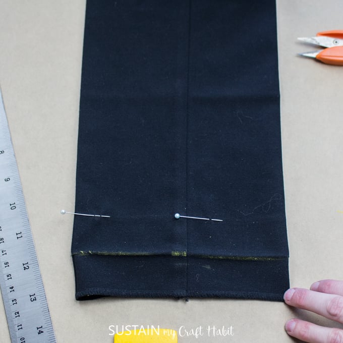 How to Hem Dress Pants Without Cutting?