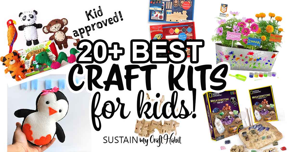 The Best Craft Kits For Kids (Kid Approved!) – Sustain My Craft Habit