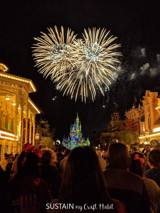incredible Happily Ever After fireworks at Magic Kingdom