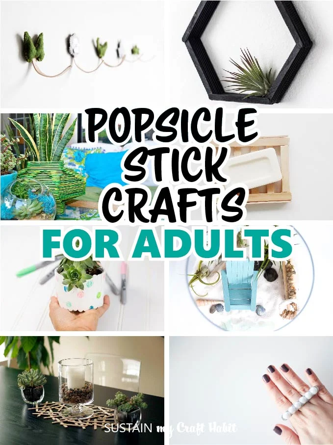 popsicle stick crafts for adults