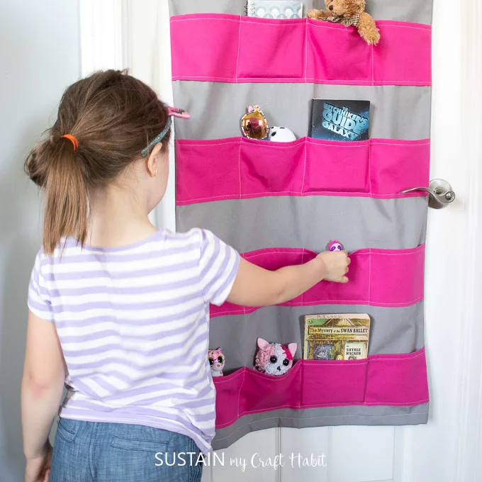 Girls toy store organizer