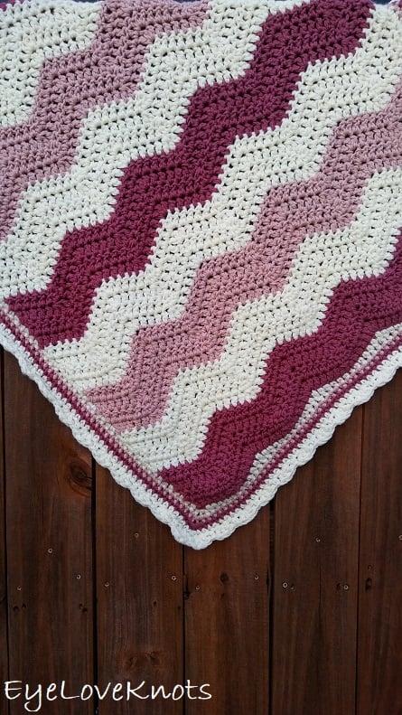 Custom Ripple Blanket Cozy Snuggly Handmade Lap Blanket Squishy Baby Blanket Throw Soft Gradient Home Decor Crochet
