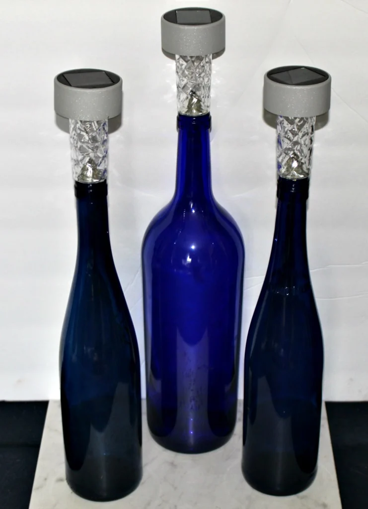 wine bottle solar lights