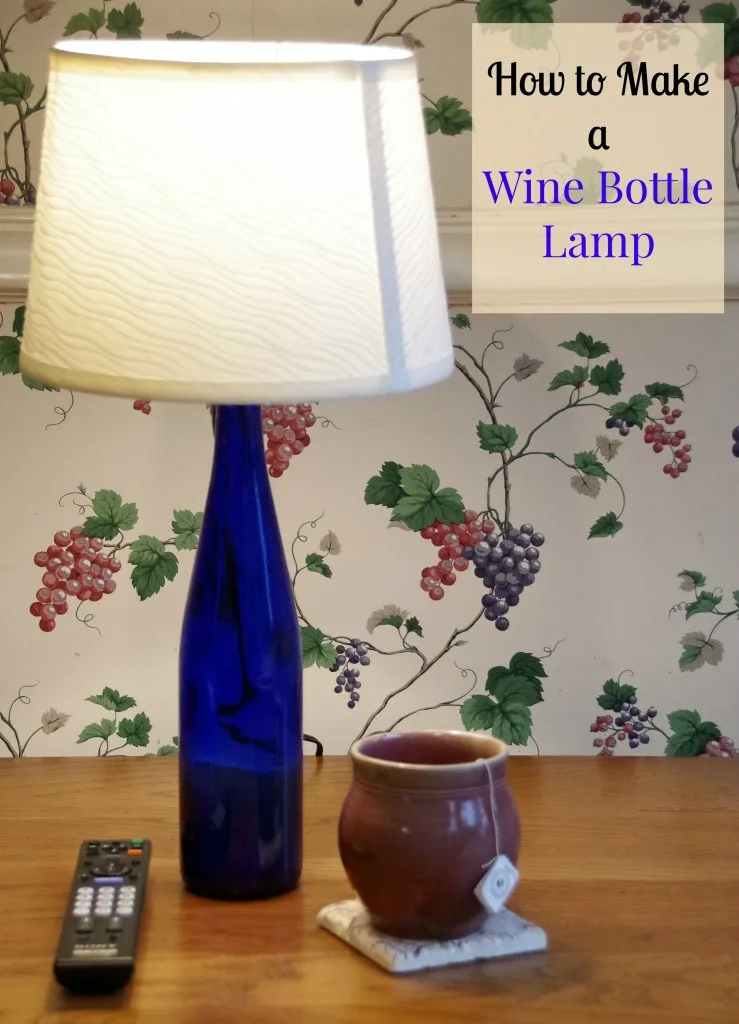 wine bottle lamp