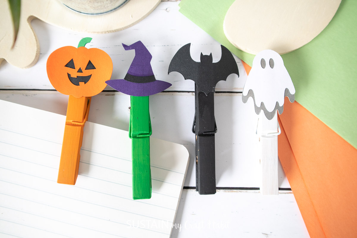 Clothespin Crafts for Halloween