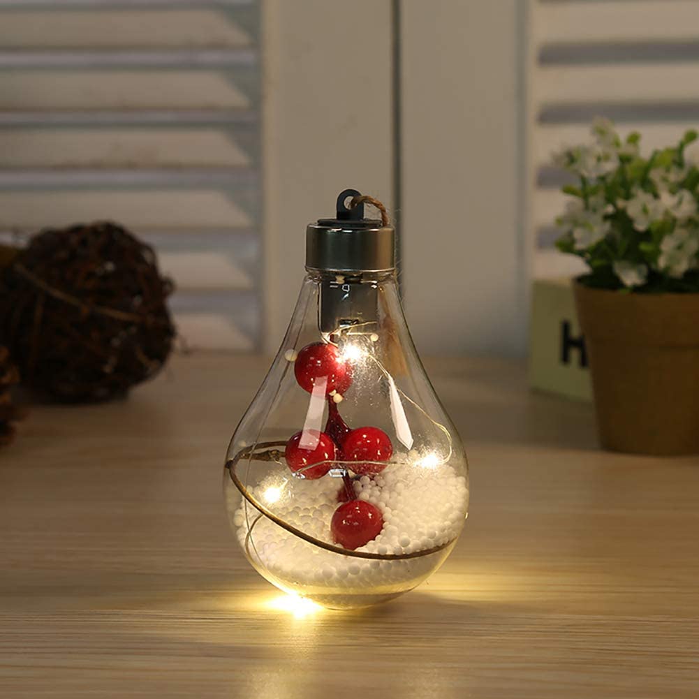 Outoodr Light bulb ornament.