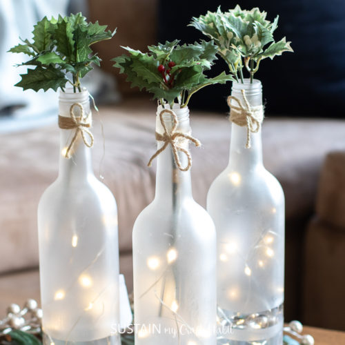 22 Creative DIY Wine Bottle Crafts to Make this Weekend – Sustain My ...