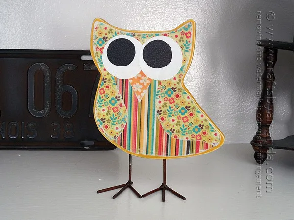 cool paper crafts scrapbook owl