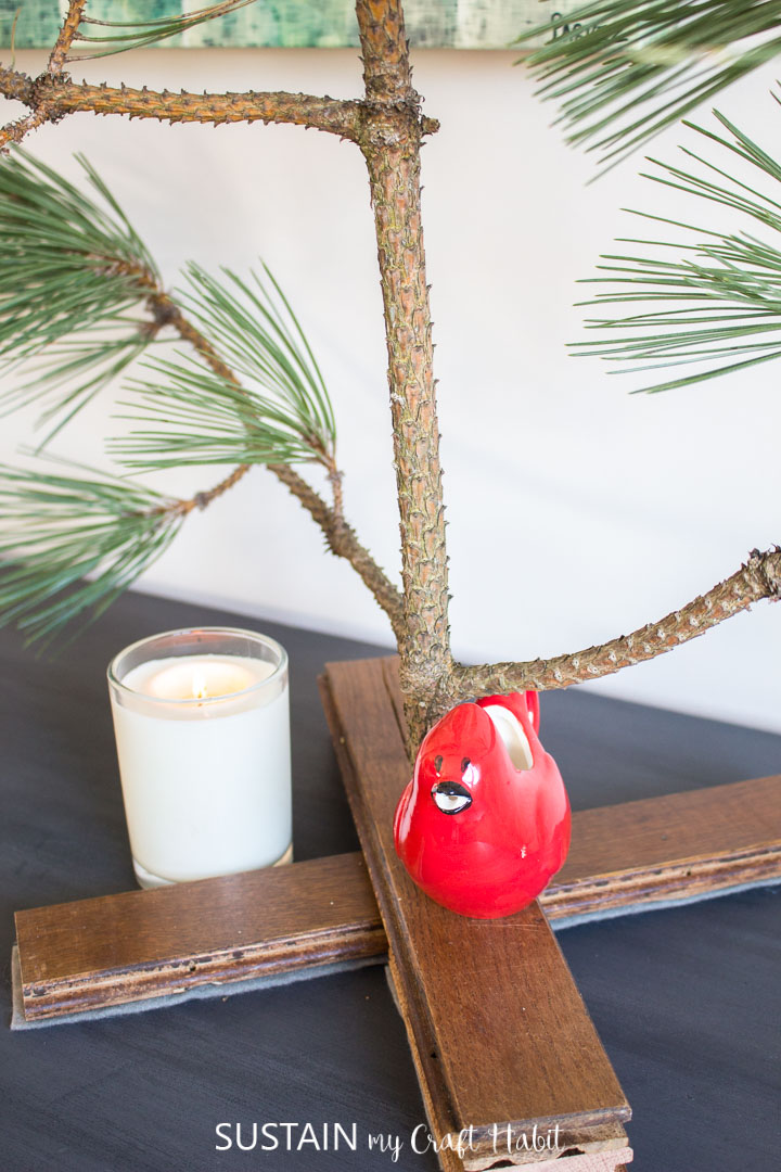 DIY Charlie Brown Christmas Tree Sustain My Craft Habit