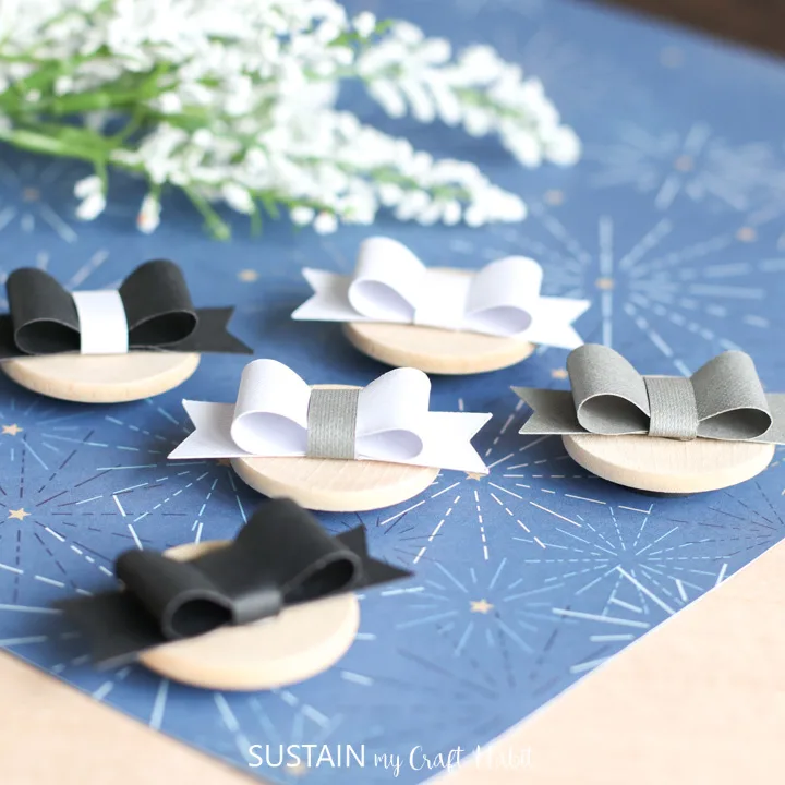 paper bow magnets