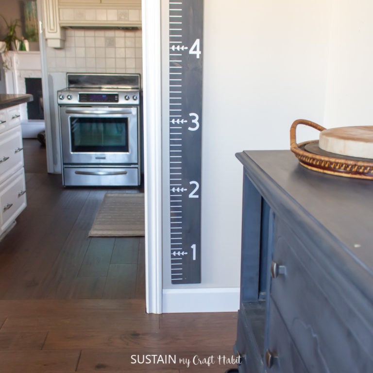 DIY Growth Chart: A Simple Woodworking Project