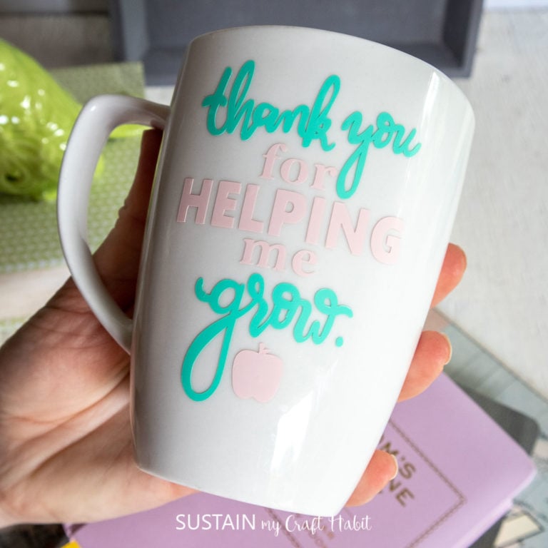 DIY Coffee Mug for Teachers