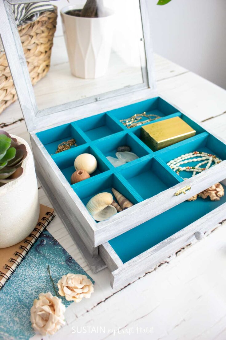 Hand Painted Jewelry Box Idea – Sustain My Craft Habit