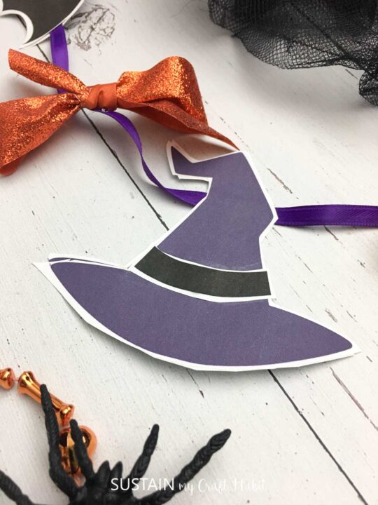 DIY Halloween Paper Garland (with free printable) – Sustain My Craft Habit