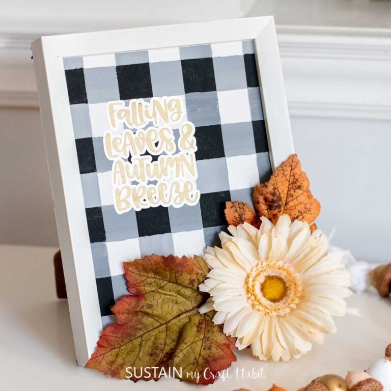 How to Paint Buffalo Plaid (the Easy Way!)