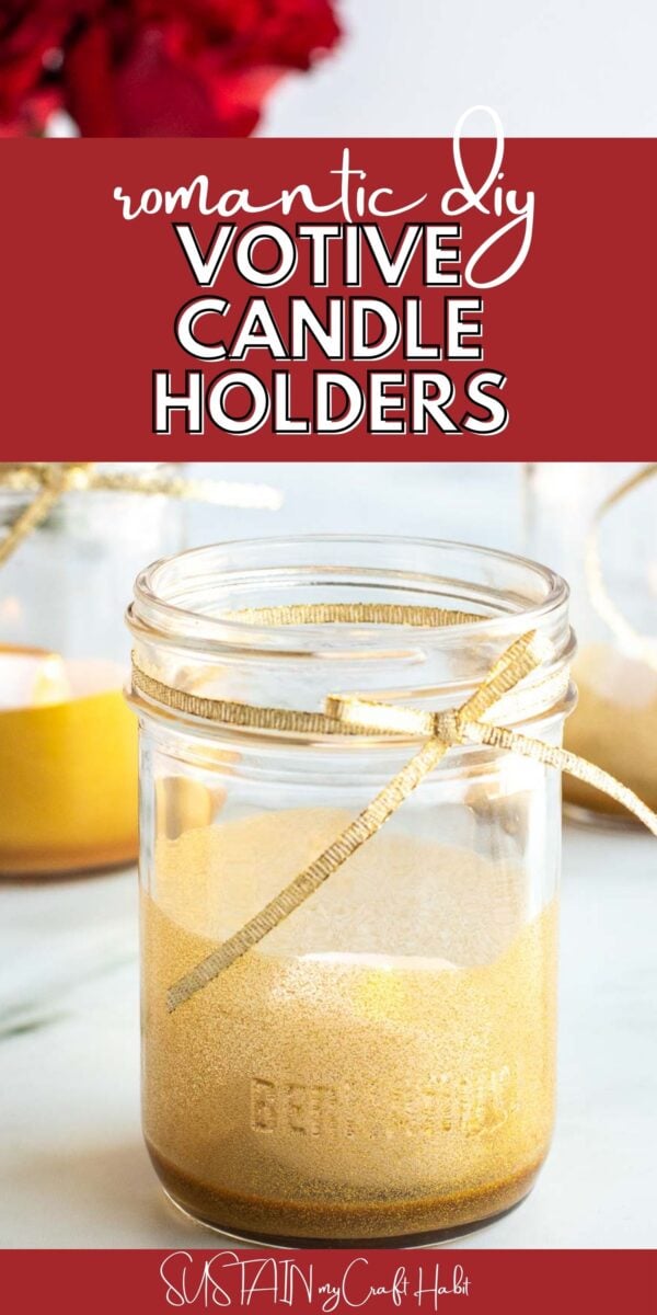 How to make DIY Candle Holders from Salsa Jars - Real Creative Real  Organized