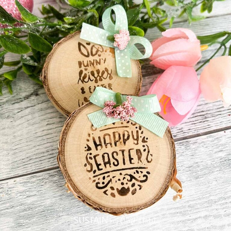 Using a Wood Burning Pen on Wood Slices