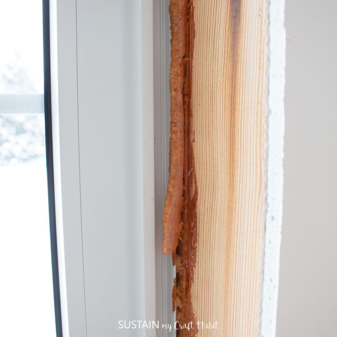 How to Trim Interior Windows Sustain My Craft Habit