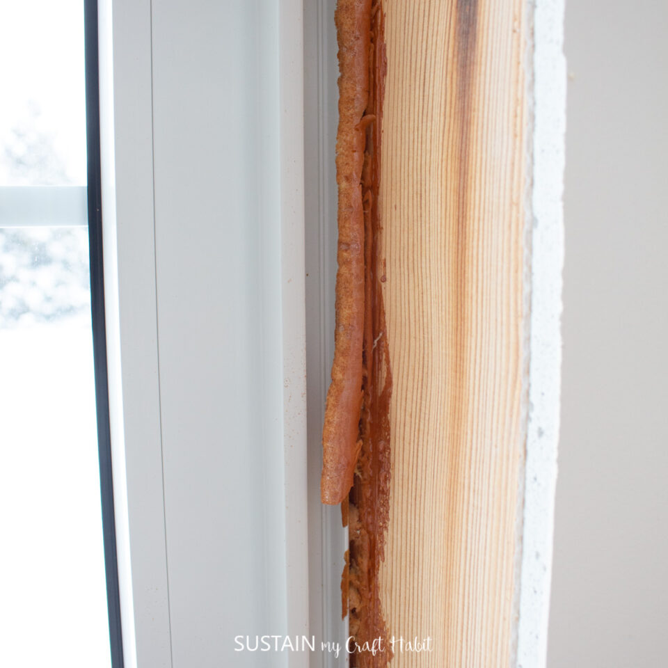 How to Trim Interior Windows Sustain My Craft Habit