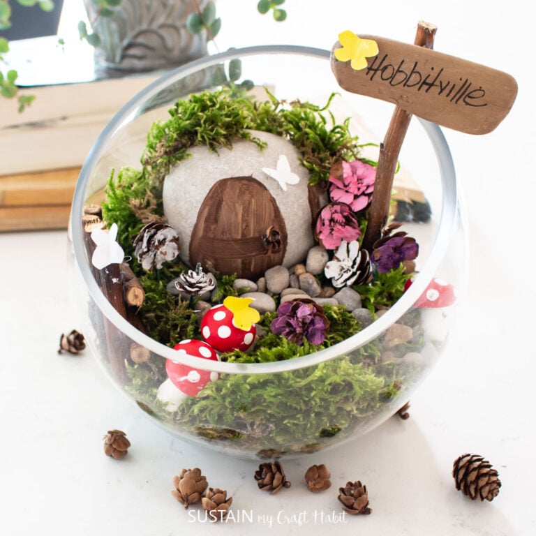 The Cutest Hobbit House Craft
