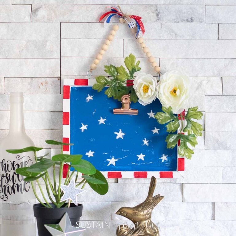 4th of July Dollar Store Craft