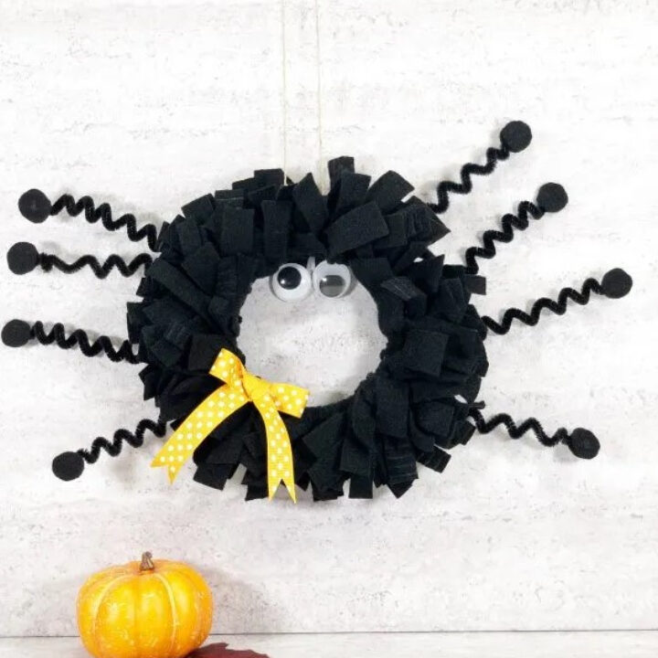 Felt spider.