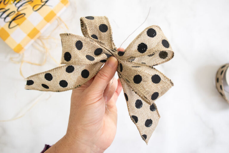 Easy Double Bow With Ribbon – Sustain My Craft Habit
