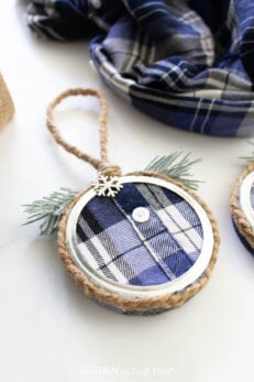 Making Memory Ornaments with Clothing – Sustain My Craft Habit