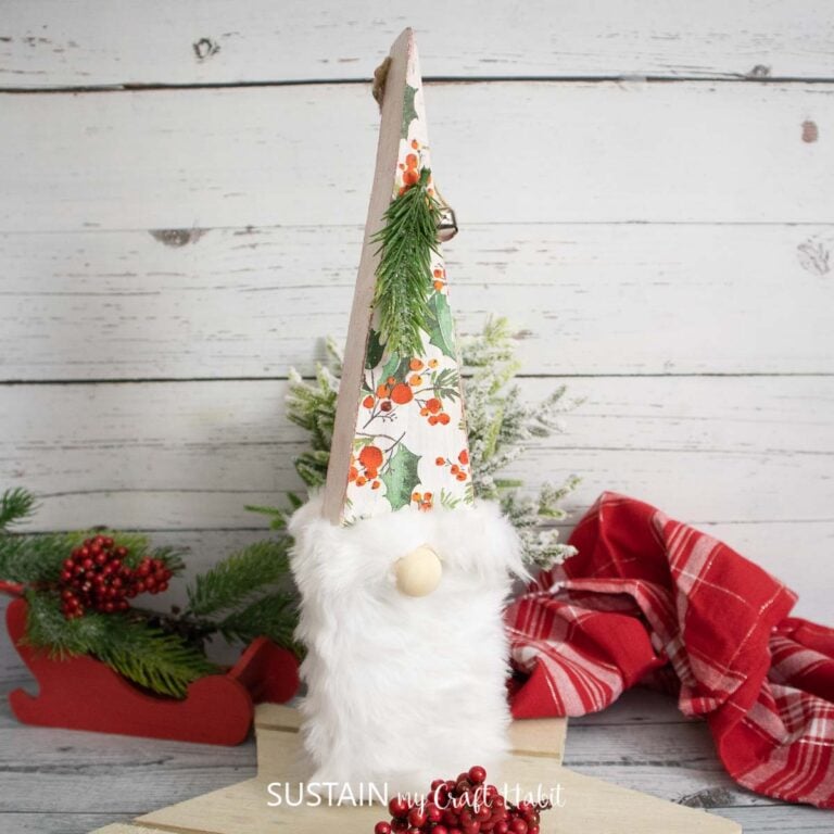 Simple Scrap Wood Gnome Craft