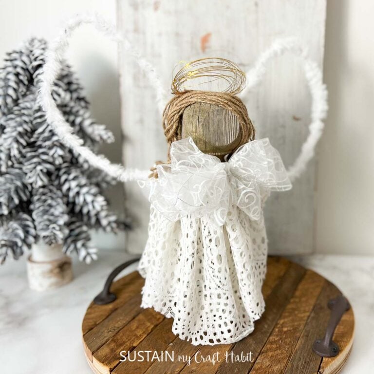 Creative Upcycled Angel Craft Idea