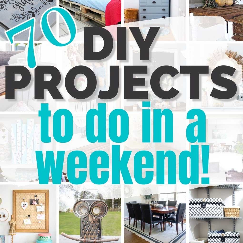 70 Easy DIY Projects to Spruce up your Home