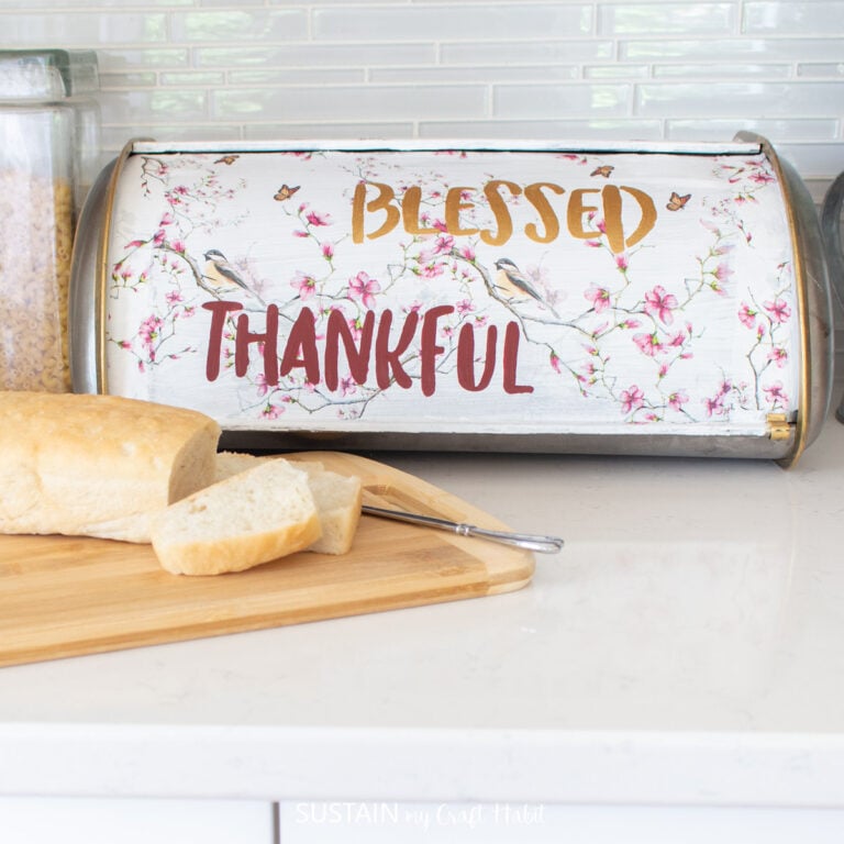 Creative Upcycled Bread Box Craft Idea