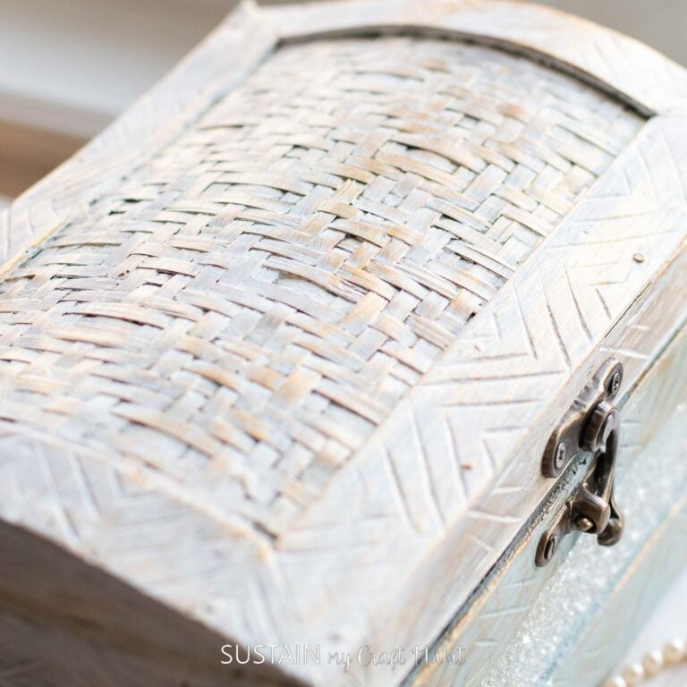 A Beachy Upcycled Treasure Box Craft