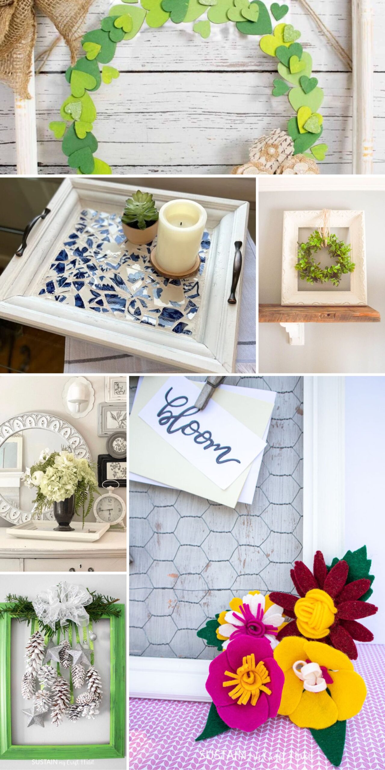 45+ Crafts to Make with Picture Frames Sustain My Craft Habit