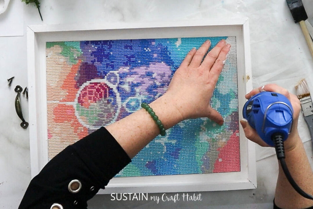 How to Seal Diamond Art Painting Sustain My Craft Habit