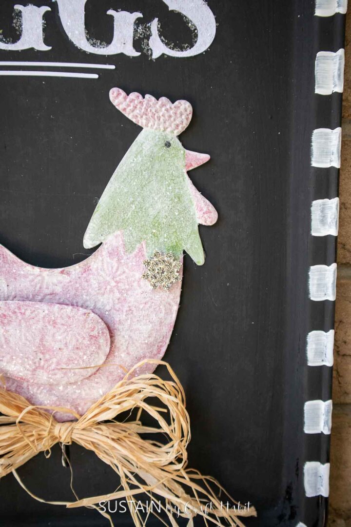 Upcycled Cookie Sheet Farmhouse Sign Craft – Sustain My Craft Habit