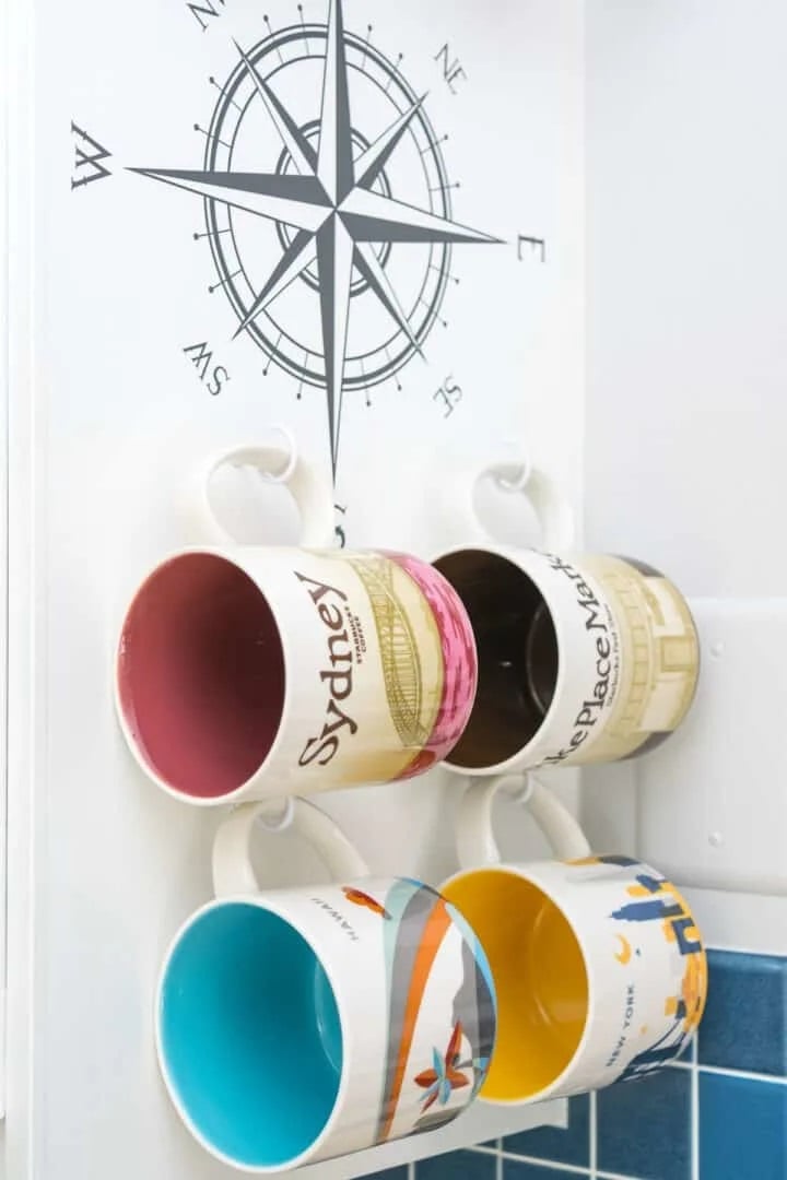 9 Fabulous Coffee Cup Organizer Ideas - Almost Practical