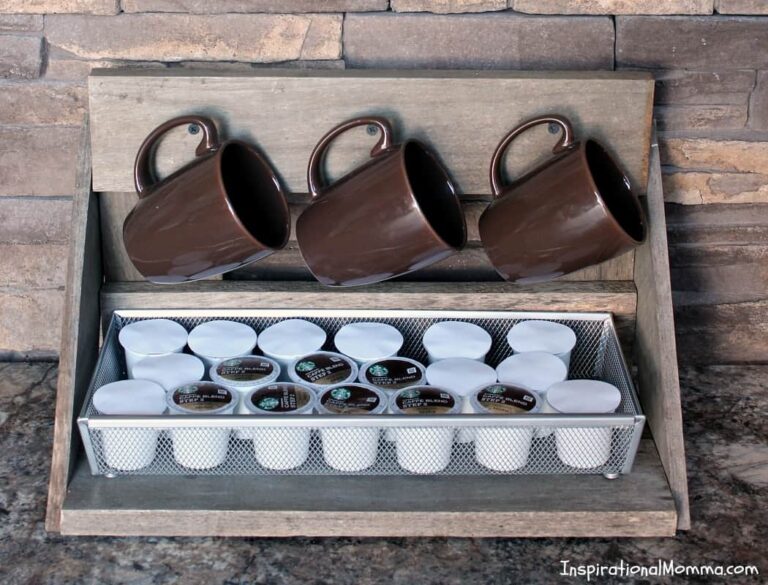 24 Creative Coffee Mug Storage Ideas (to make or buy) Sustain My