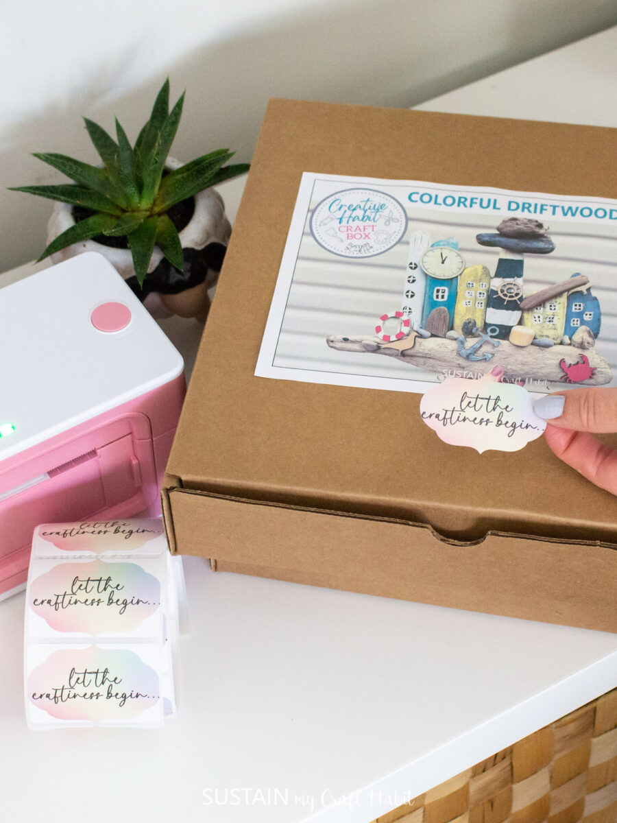 Easy DIY Stickers with the Munbyn Thermal Label Printer – Sustain My ...