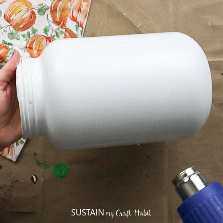 How to Decoupage with Napkins without Wrinkles